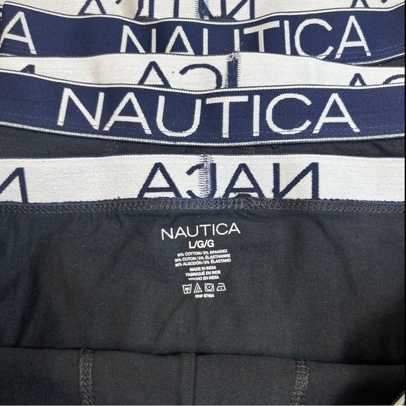 Nautica STRETCH PERFORMANCE BOXER BRIEFS, 4-PACK size Large, new - Picture 2 of 2